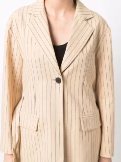 ( Neue Saison ) Maje Blazer Mit Nadelstreifen Beige 11 ( Neue Saison ) Maje Blazer Mit Nadelstreifen Beige -Maje Verkäufe 2024 17559386 37318822 600