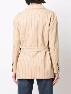 ( Neue Saison ) Maje Blazer Mit Nadelstreifen Beige 10 ( Neue Saison ) Maje Blazer Mit Nadelstreifen Beige -Maje Verkäufe 2024 17559386 37319855 600
