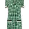 ( Neue Saison ) Maje Green Tweed-Kleid Damen -Maje Verkäufe 2024 17560021 37682208 600