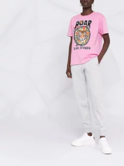 ( Exklusiv ) Maje Pink T-Shirt Mit Grafischem Print Damen 11 ( Exklusiv ) Maje Pink T-Shirt Mit Grafischem Print Damen -Maje Verkäufe 2024 17560025 36756307 600