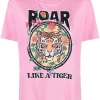 ( Exklusiv ) Maje Pink T-Shirt Mit Grafischem Print Damen 2 ( Exklusiv ) Maje Pink T-Shirt Mit Grafischem Print Damen -Maje Verkäufe 2024 17560025 36757327 600