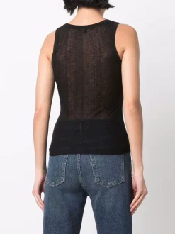 ( Neue Saison ) Maje Black Tanktop Aus Geripptem Strick Damen 10 ( Neue Saison ) Maje Black Tanktop Aus Geripptem Strick Damen -Maje Verkäufe 2024 17560036 37320590 600