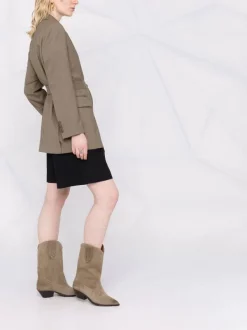 ( Neue Saison ) Maje Blazer Mit Bindegürtel Damen -Maje Verkäufe 2024 17560038 37697604 600