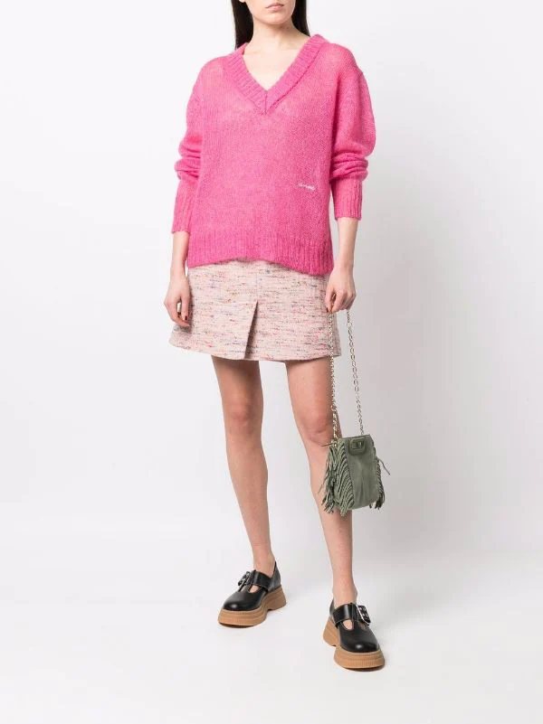 ( Permanente Kollektion ) Maje Mini M Tasche OLIVE 4 ( Permanente Kollektion ) Maje Mini M Tasche OLIVE - Image 2