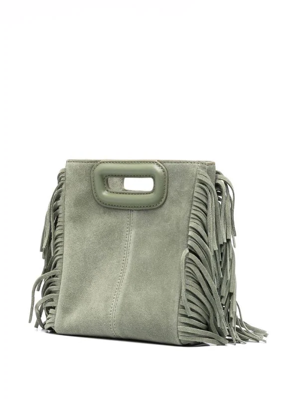 ( Permanente Kollektion ) Maje Mini M Tasche OLIVE 5 ( Permanente Kollektion ) Maje Mini M Tasche OLIVE - Image 3