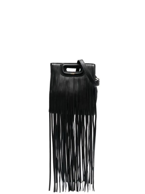 ( Neue Saison ) Maje 2517 NOIR Mini M Umhängetasche Damen 3 ( Neue Saison ) Maje 2517 NOIR Mini M Umhängetasche Damen