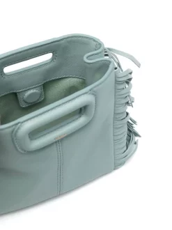 ( Permanente Kollektion ) Maje Handtasche Aus Leder BLEU CELADON -Maje Verkäufe 2024 17560108 38970954 600