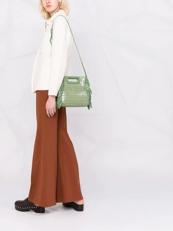 ( Permanente Kollektion ) Maje Handtasche Mit Kroko-Effekt Damen 4 ( Permanente Kollektion ) Maje Handtasche Mit Kroko-Effekt Damen - Image 2