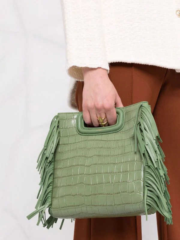 ( Permanente Kollektion ) Maje Handtasche Mit Kroko-Effekt Damen 5 ( Permanente Kollektion ) Maje Handtasche Mit Kroko-Effekt Damen - Image 3