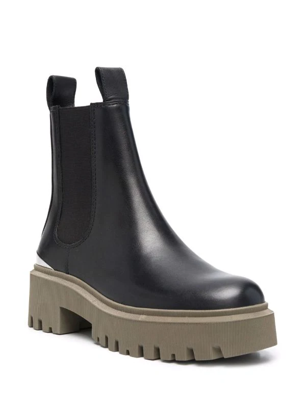 ( Neue Saison ) Maje Chelsea-Boots Mit Plateau Khaki 4 ( Neue Saison ) Maje Chelsea-Boots Mit Plateau Khaki - Image 2