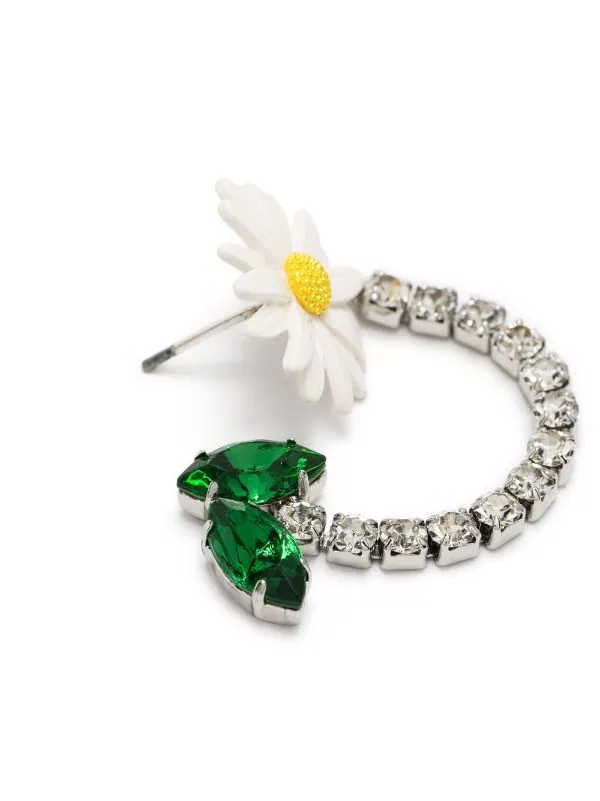 ( Neue Saison ) Maje SILVERY Ohrringe Mit Kristallanhängern Damen 4 ( Neue Saison ) Maje SILVERY Ohrringe Mit Kristallanhängern Damen - Image 3