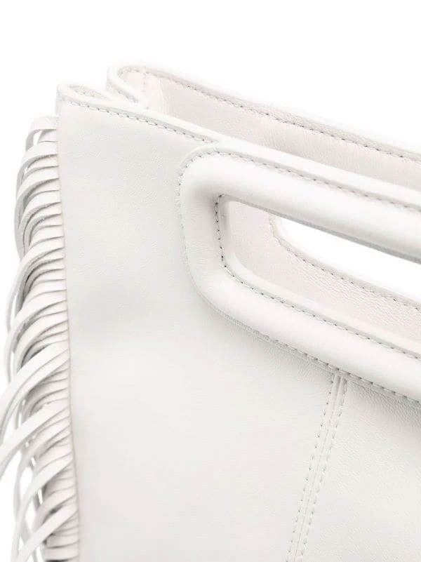 ( Neue Saison ) Maje 0101 ECRU M Rockstud Handtasche Damen 7 ( Neue Saison ) Maje 0101 ECRU M Rockstud Handtasche Damen - Image 5