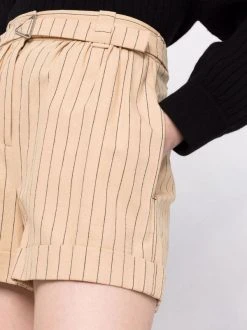 ( Neue Saison ) Maje Shorts Mit Nadelstreifen Beige -Maje Verkäufe 2024 17560146 37671055 600