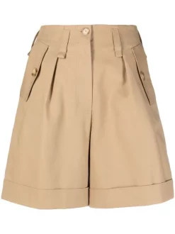 ( Neue Saison ) Maje Shorts Mit Hohem Bund Damen