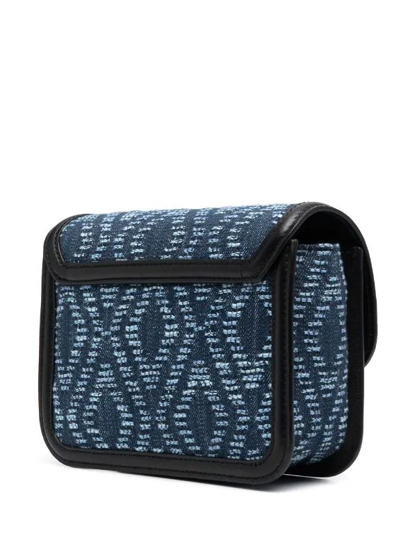 ( Neue Saison ) Maje Geometrisch Gemusterte Umhängetasche INDIGO 6 ( Neue Saison ) Maje Geometrisch Gemusterte Umhängetasche INDIGO - Image 4