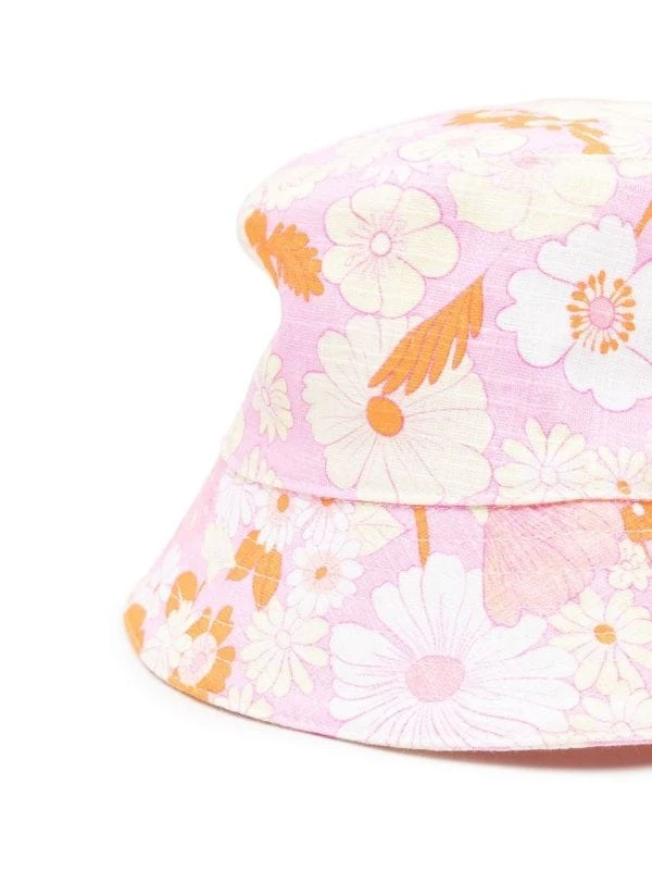 ( Neue Saison ) Maje Seventies Flower Power Fischerhut Pink 4 ( Neue Saison ) Maje Seventies Flower Power Fischerhut Pink - Image 2