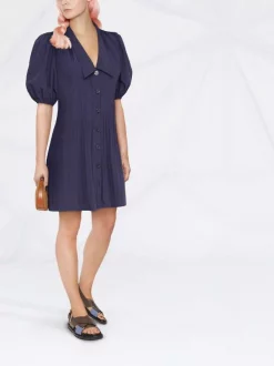 ( Neue Saison ) Maje Kleid Mit Puffärmeln Navy 9 ( Neue Saison ) Maje Kleid Mit Puffärmeln Navy -Maje Verkäufe 2024 18032789 38274202 600