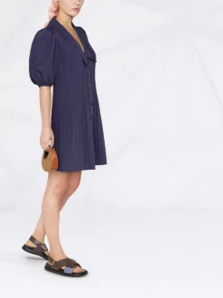 ( Neue Saison ) Maje Kleid Mit Puffärmeln Navy 7 ( Neue Saison ) Maje Kleid Mit Puffärmeln Navy -Maje Verkäufe 2024 18032789 38274209 600