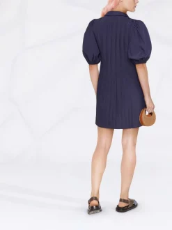 ( Neue Saison ) Maje Kleid Mit Puffärmeln Navy 8 ( Neue Saison ) Maje Kleid Mit Puffärmeln Navy -Maje Verkäufe 2024 18032789 38364303 600