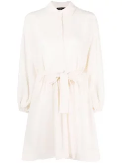 ( Neue Saison ) Maje Hemdkleid Mit Gürtel Damen