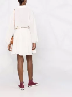 ( Neue Saison ) Maje Hemdkleid Mit Gürtel Damen -Maje Verkäufe 2024 18032790 38214056 600