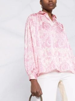 ( Neue Saison ) Maje Pink Cashmere Hemd Mit Print Damen 12 ( Neue Saison ) Maje Pink Cashmere Hemd Mit Print Damen -Maje Verkäufe 2024 18032792 38320061 600