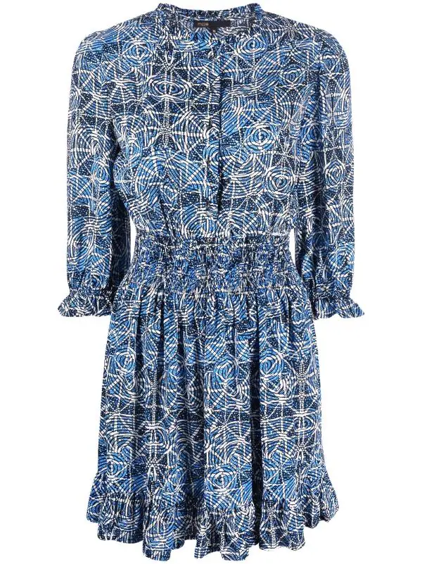 ( Neue Saison ) Maje Rython Minikleid Damen 3 ( Neue Saison ) Maje Rython Minikleid Damen