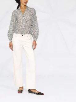 ( Neue Saison ) Maje Oberteil Mit Blumen-Print BLACK / WHITE 7 ( Neue Saison ) Maje Oberteil Mit Blumen-Print BLACK / WHITE -Maje Verkäufe 2024 18032803 38275872 600