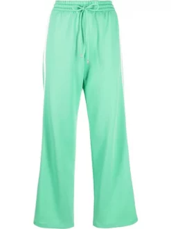 ( Neue Saison ) Maje VERT GREEN Jogginghose Mit Seitenstreifen Damen