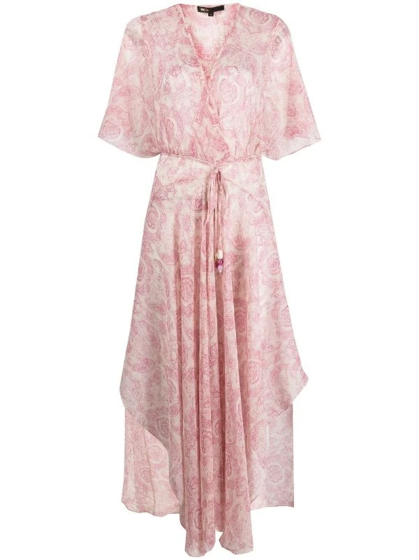 ( Neue Saison ) Maje Midikleid Mit Paisley-Print Damen 2 ( Neue Saison ) Maje Midikleid Mit Paisley-Print Damen