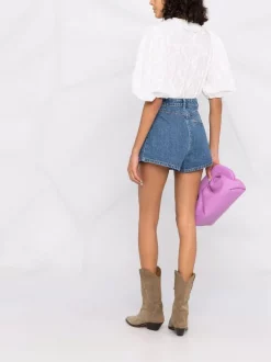 ( Neue Saison ) Maje Oberteil Mit Puffärmeln White -Maje Verkäufe 2024 18032824 38210830 600