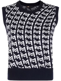 ( Neue Saison ) Maje Navy Gestricktes Oberteil Damen