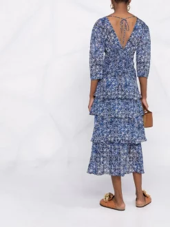 ( Neue Saison ) Maje Kleid Mit Geometrischem Muster INDIGO 13 ( Neue Saison ) Maje Kleid Mit Geometrischem Muster INDIGO -Maje Verkäufe 2024 18032837 38210927 600