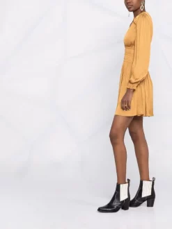 ( Neue Saison ) Maje Kleid Mit Langen Ärmeln 9974 GOLD 11 ( Neue Saison ) Maje Kleid Mit Langen Ärmeln 9974 GOLD -Maje Verkäufe 2024 18032839 38226296 600