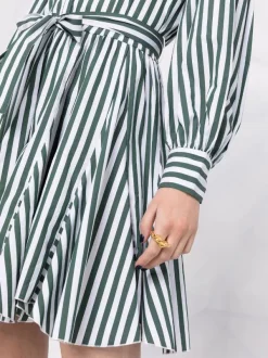 ( Neue Saison ) Maje Ecru / Green Kleid Mit Streifen Damen 10 ( Neue Saison ) Maje Ecru / Green Kleid Mit Streifen Damen -Maje Verkäufe 2024 18032840 38214043 600