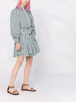 ( Neue Saison ) Maje Ecru / Green Kleid Mit Streifen Damen 13 ( Neue Saison ) Maje Ecru / Green Kleid Mit Streifen Damen -Maje Verkäufe 2024 18032840 38214046 600