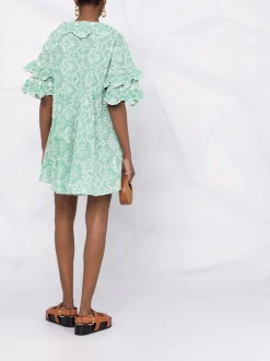 ( Neue Saison ) Maje Minikleid Mit Paisleymuster H017 LIGHT GREEN 11 ( Neue Saison ) Maje Minikleid Mit Paisleymuster H017 LIGHT GREEN -Maje Verkäufe 2024 18032847 38223620 600