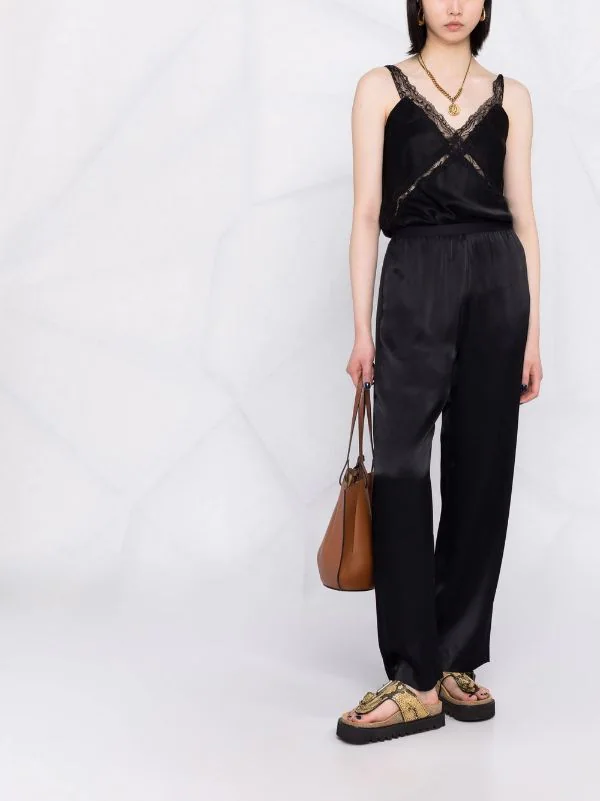 ( Neue Saison ) Maje Klassischer Jumpsuit Black 4 ( Neue Saison ) Maje Klassischer Jumpsuit Black - Image 2