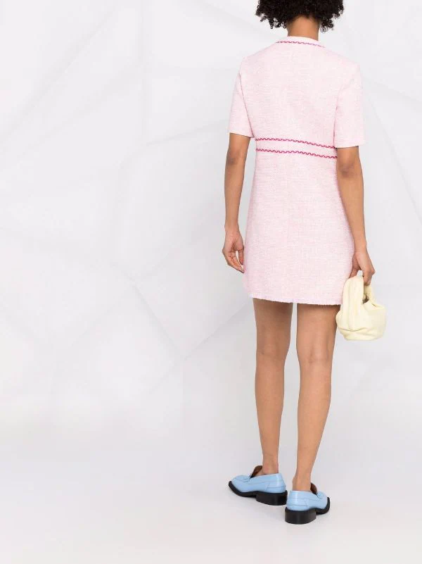 ( Neue Saison ) Maje ROSE Rirose Minikleid Damen 8 ( Neue Saison ) Maje ROSE Rirose Minikleid Damen - Image 6