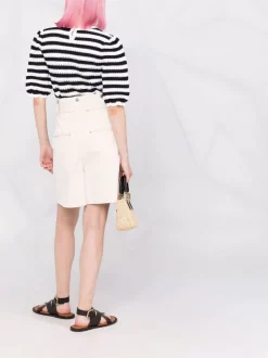 ( Neue Saison ) Maje Marigna Top NAVY / ECRU -Maje Verkäufe 2024 18034097 38223561 600