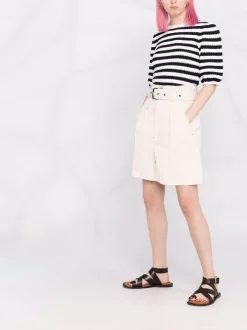 ( Neue Saison ) Maje Marigna Top NAVY / ECRU -Maje Verkäufe 2024 18034097 38223562 600