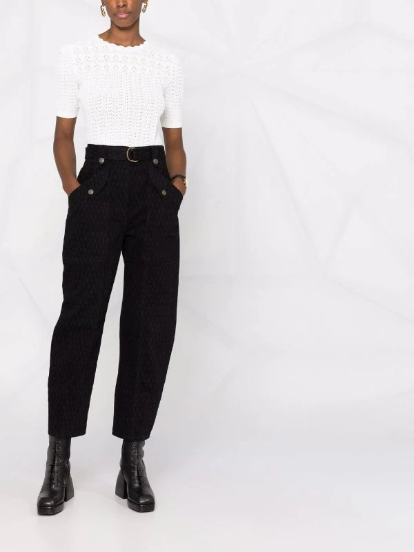 ( Neue Saison ) Maje 10 WHITE Gehäkeltes Oberteil Damen 4 ( Neue Saison ) Maje 10 WHITE Gehäkeltes Oberteil Damen - Image 2