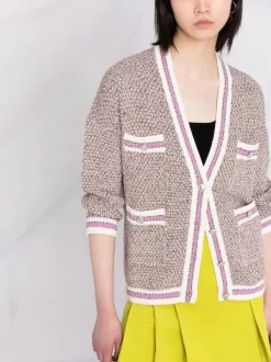 ( Neue Saison ) Maje Fuchsia Cardigan Mit V-Ausschnitt Damen 12 ( Neue Saison ) Maje Fuchsia Cardigan Mit V-Ausschnitt Damen -Maje Verkäufe 2024 18034109 38202674 600