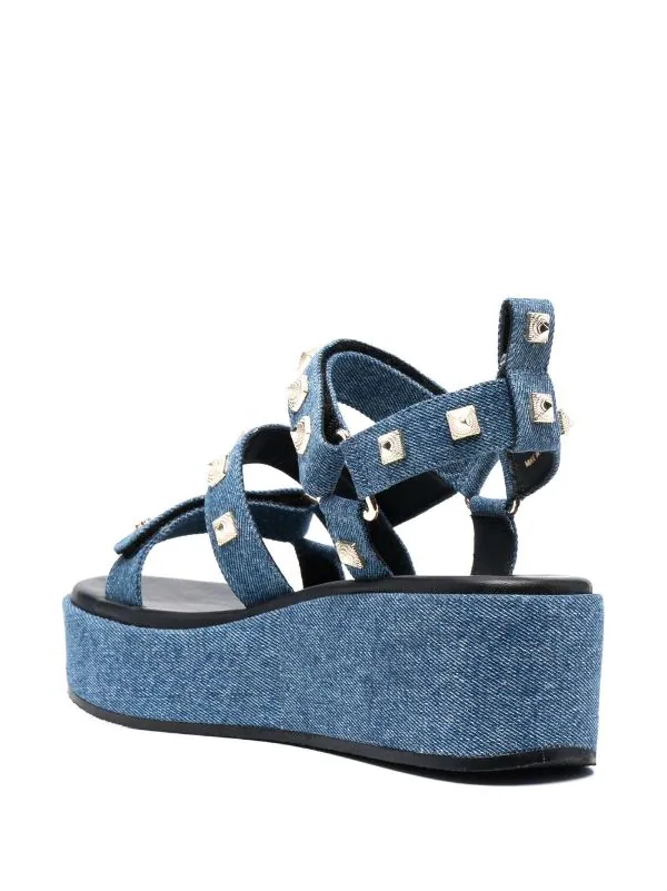 ( Neue Saison ) Maje Fonia Sandalen Blue 5 ( Neue Saison ) Maje Fonia Sandalen Blue - Image 3