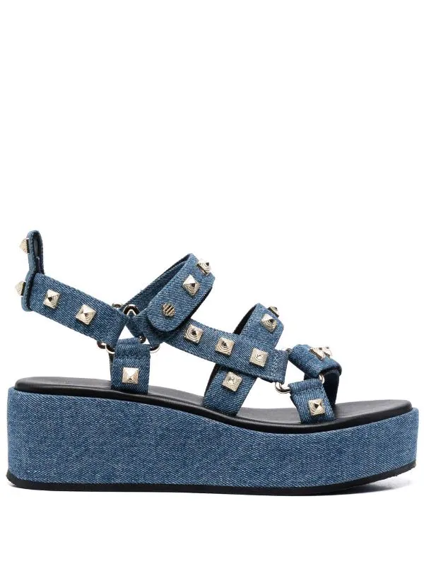 ( Neue Saison ) Maje Fonia Sandalen Blue 3 ( Neue Saison ) Maje Fonia Sandalen Blue