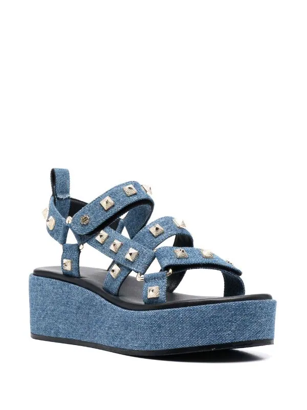 ( Neue Saison ) Maje Fonia Sandalen Blue 4 ( Neue Saison ) Maje Fonia Sandalen Blue - Image 2