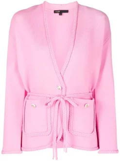 ( Neue Saison ) Maje 0183 PINK Madene Cardigan Damen