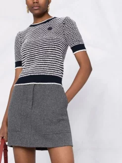 ( Neue Saison ) Maje Gestreiftes Strickoberteil Damen 12 ( Neue Saison ) Maje Gestreiftes Strickoberteil Damen -Maje Verkäufe 2024 18034115 38222914 600