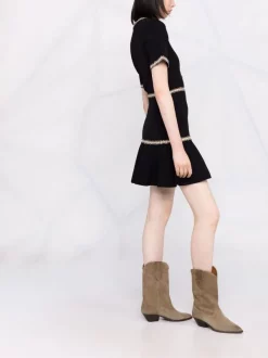 ( Neue Saison ) Maje Verziertes Minikleid Black -Maje Verkäufe 2024 18034120 38195856 600