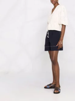 ( Neue Saison ) Maje Ecru Oberteil Mit Pailletten Damen -Maje Verkäufe 2024 18034132 38210707 600